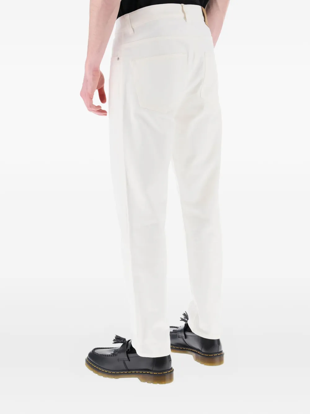 Maison Kitsuné Straight jeans Wit