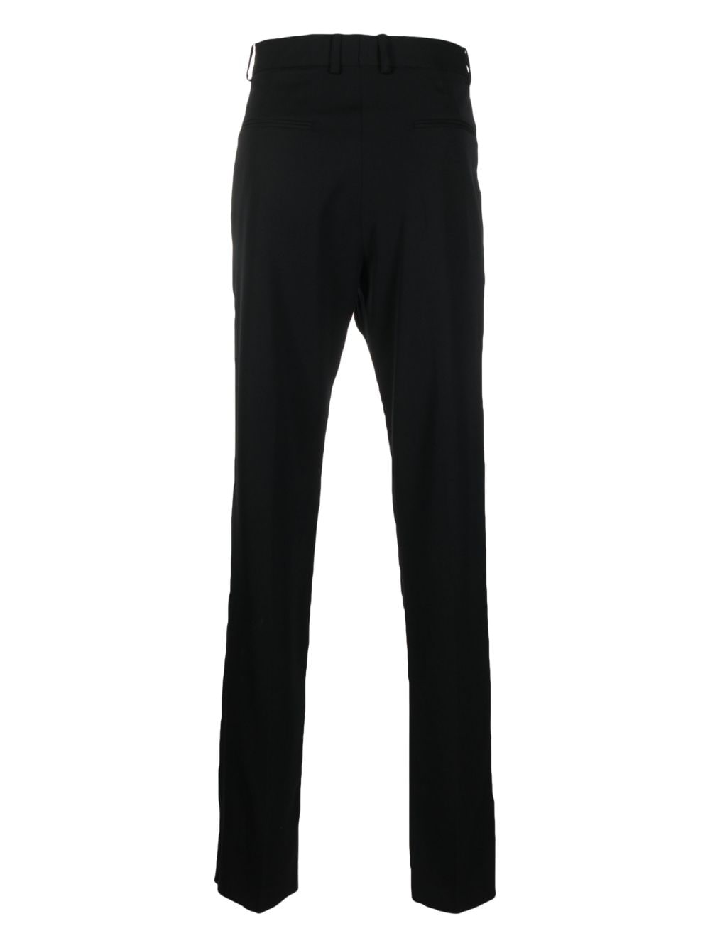 Shop Botter Tapered-leg Trousers In Black