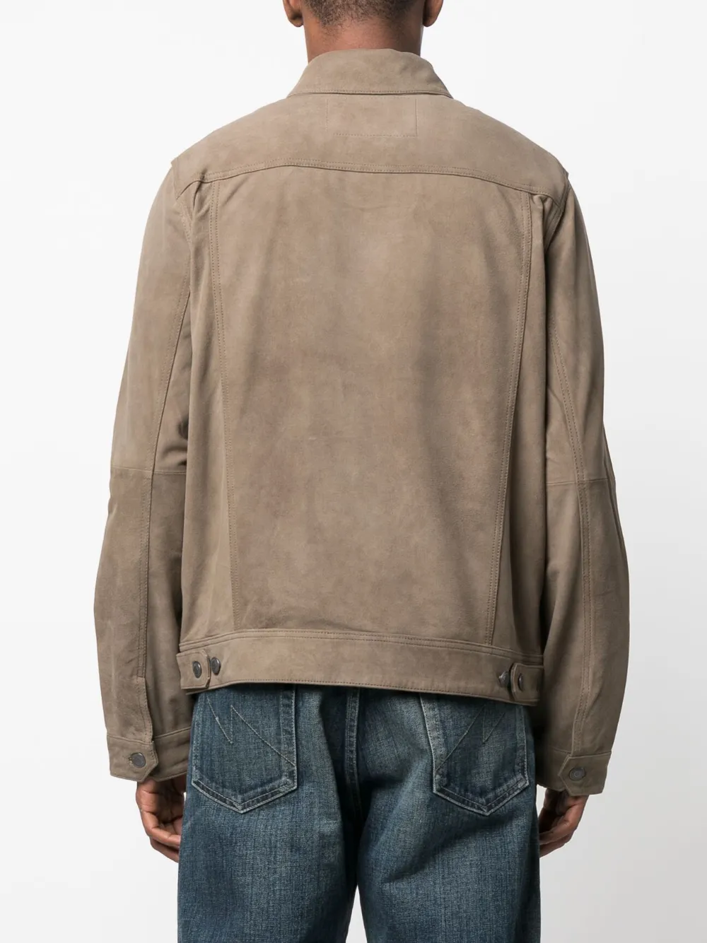 All saints suede on sale jacket