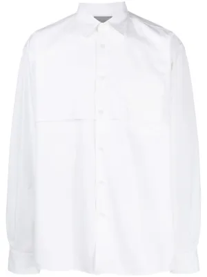 Takahiromiyashita The Soloist zip-detail long-sleeved Shirt