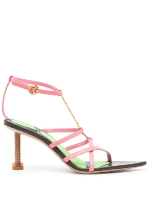 Green and pink sandals sale