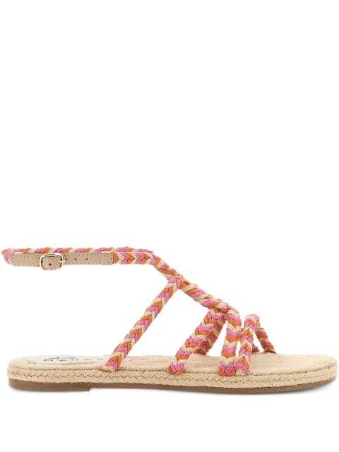 Manebi sandalias con tiras trenzadas