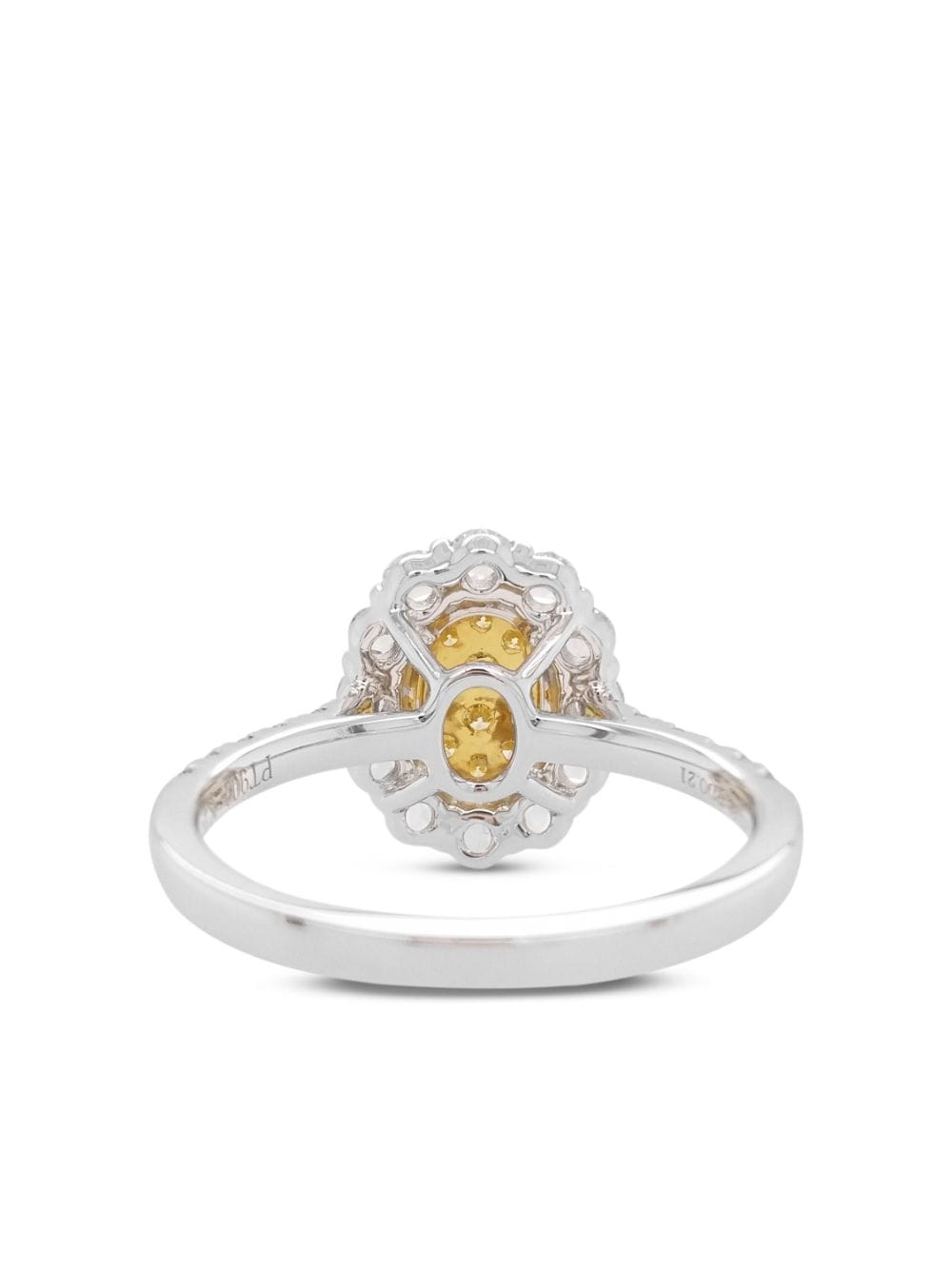 HYT Jewelry 18kt geelgouden ring - Zilver