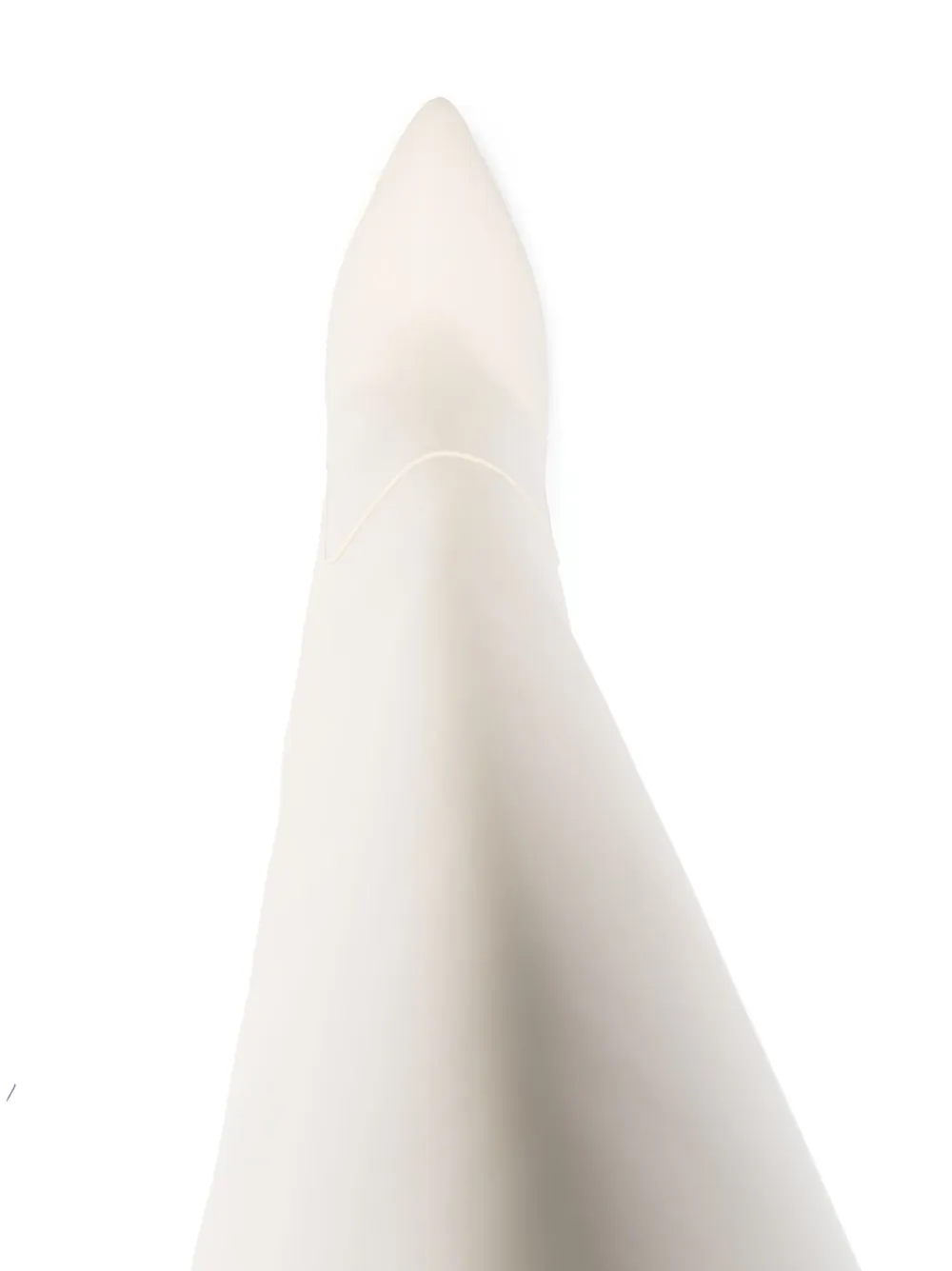 Paris Texas Stiletto 90 Leather Boots In Neutrals