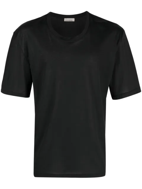 Laneus plain crew-neck T-shirt