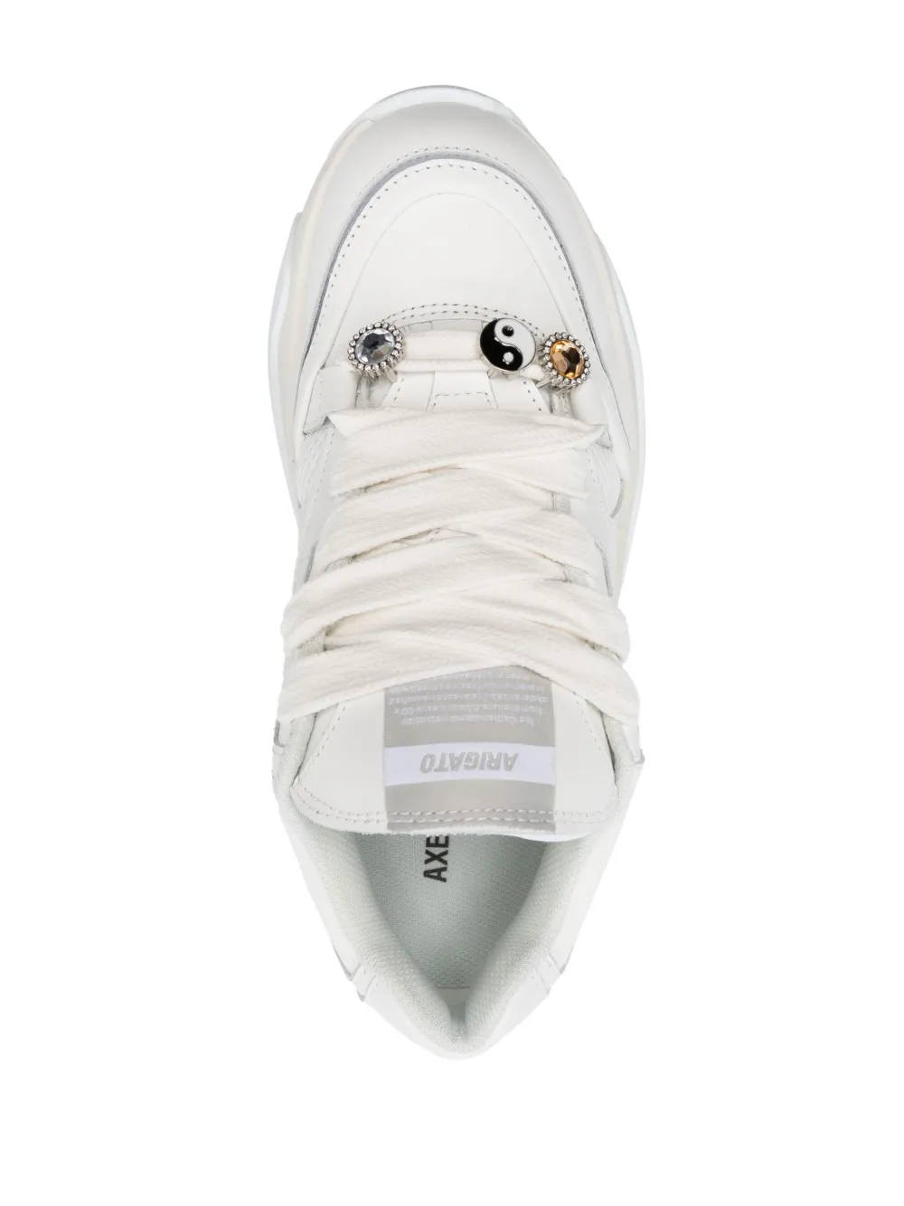 Shop Axel Arigato Catfish Lo Sneakers In White