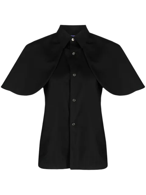 Comme Des Garçons Comme Des Garçons cape-sleeve cotton shirt