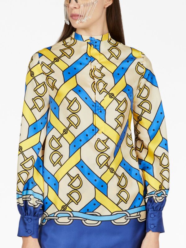 Gucci long cheap sleeve shirt womens