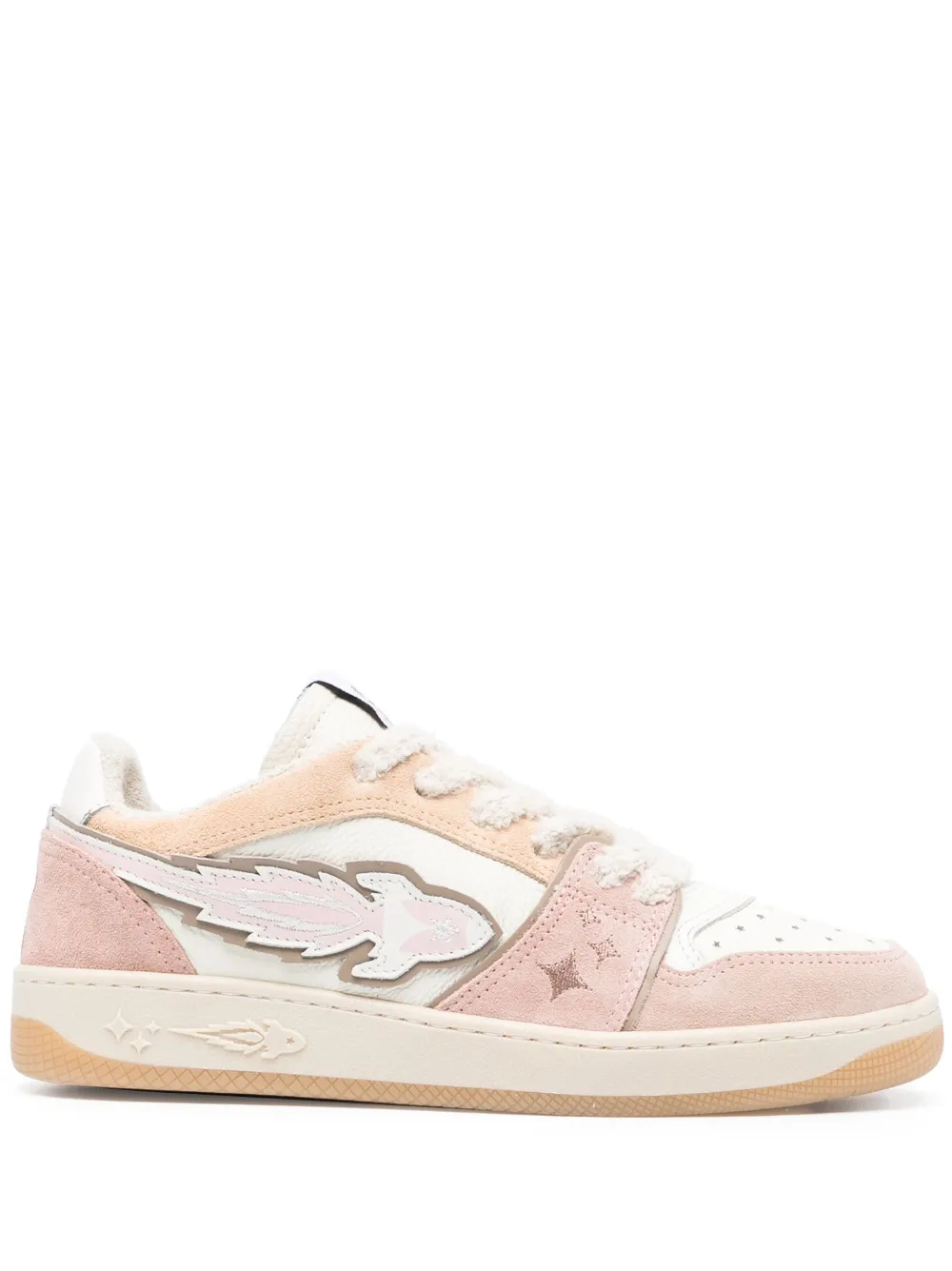 Enterprise Japan E.j. Rocket Suede Sneakers In Pink