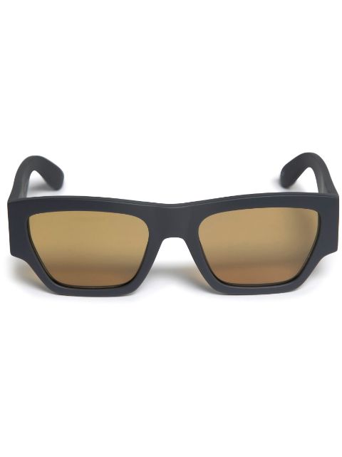 Alexander McQueen Eyewear Angled rectangle-frame sunglasses