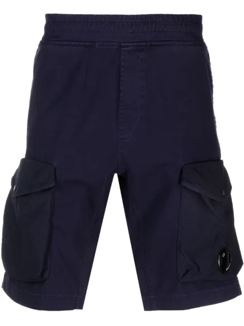 C.P. Company Lens-detail cotton cargo shorts