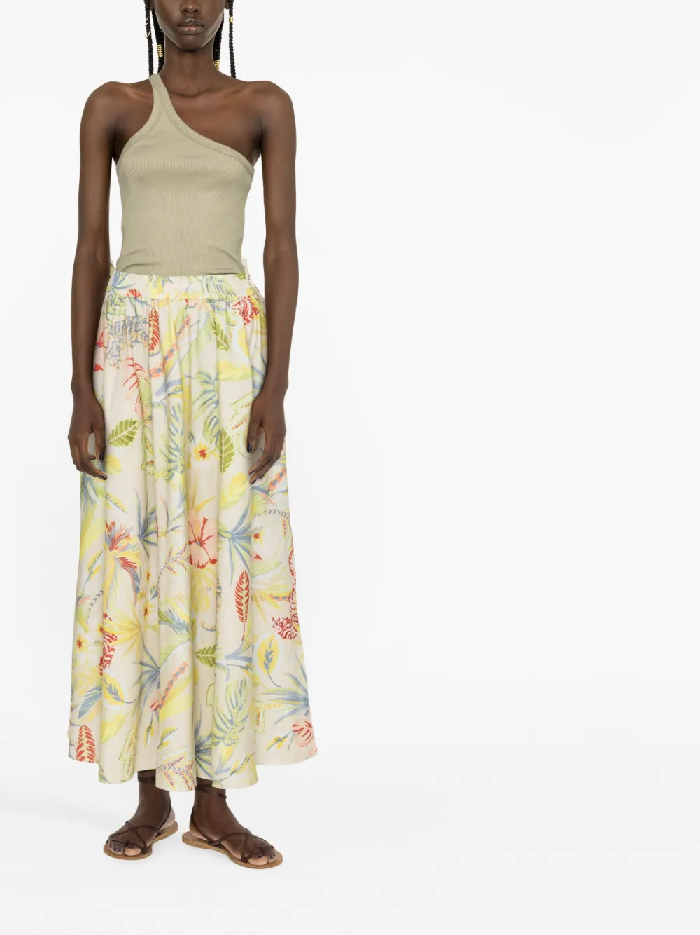 Twinset Skirt In Neutrals