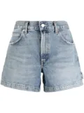AGOLDE Magda denim short shorts - Blue