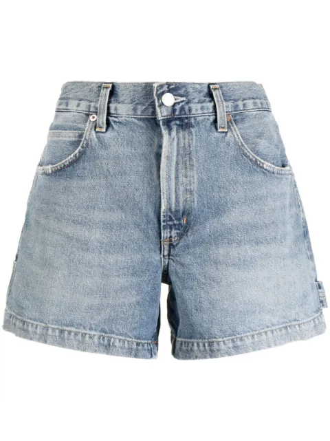 AGOLDE Magda denim short shorts