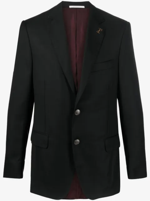 Pal Zileri blazer boutonné à détail de broche