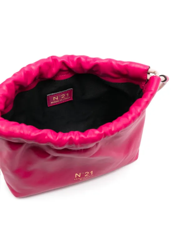 Nº21 Eva Leather Shoulder Bag | Pink | FARFETCH GE