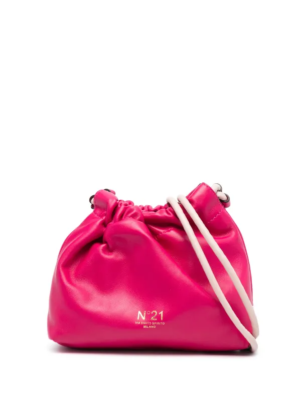 Nº21 Eva Leather Shoulder Bag | Pink | FARFETCH