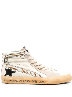 Golden Goose Slide high top Sneakers Farfetch