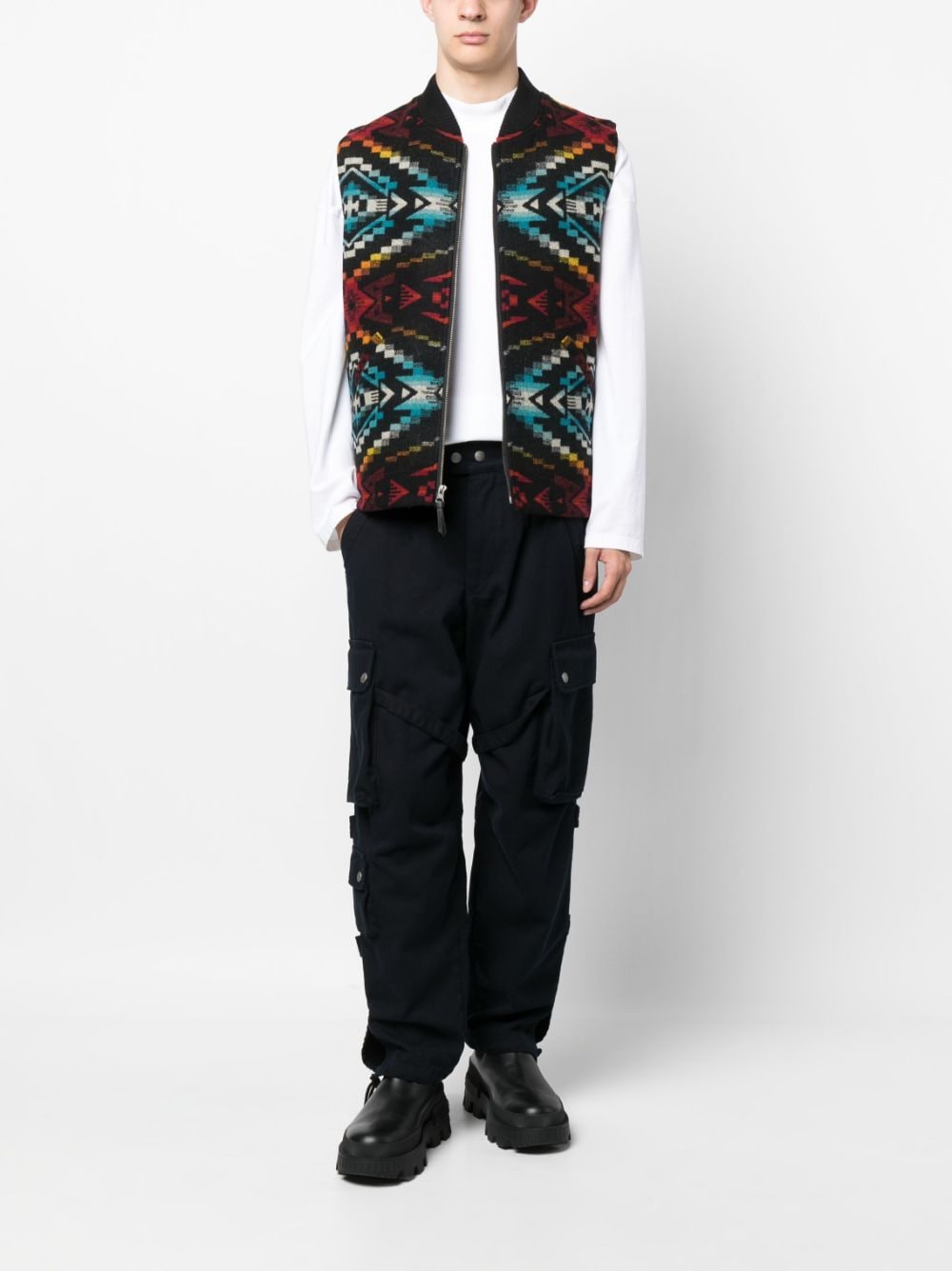 Pendleton Spencer met rits - Zwart