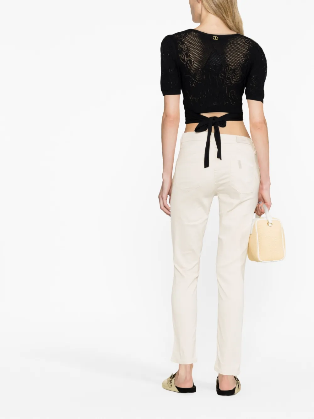 Bottom Up Embellished Skinny Jeans