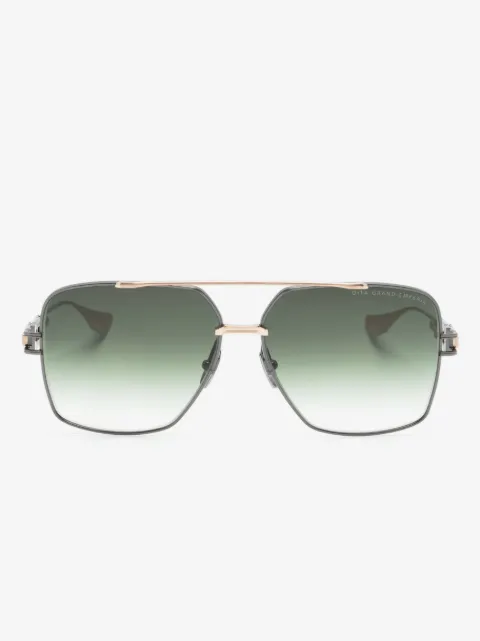 Dita Eyewear Óculos de sol quadrado com logo 