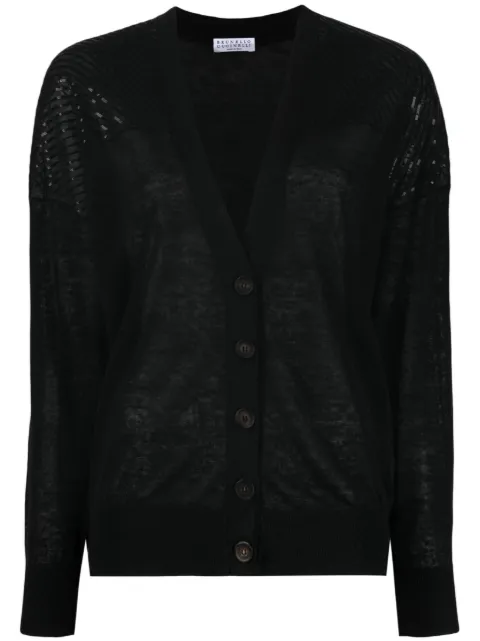 Brunello Cucinelli - sequin-embellished cardigan