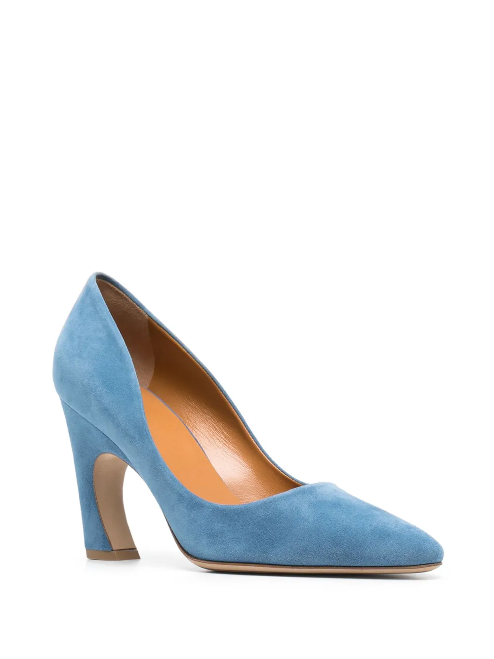 Chloé Oli suède pumps - Blauw