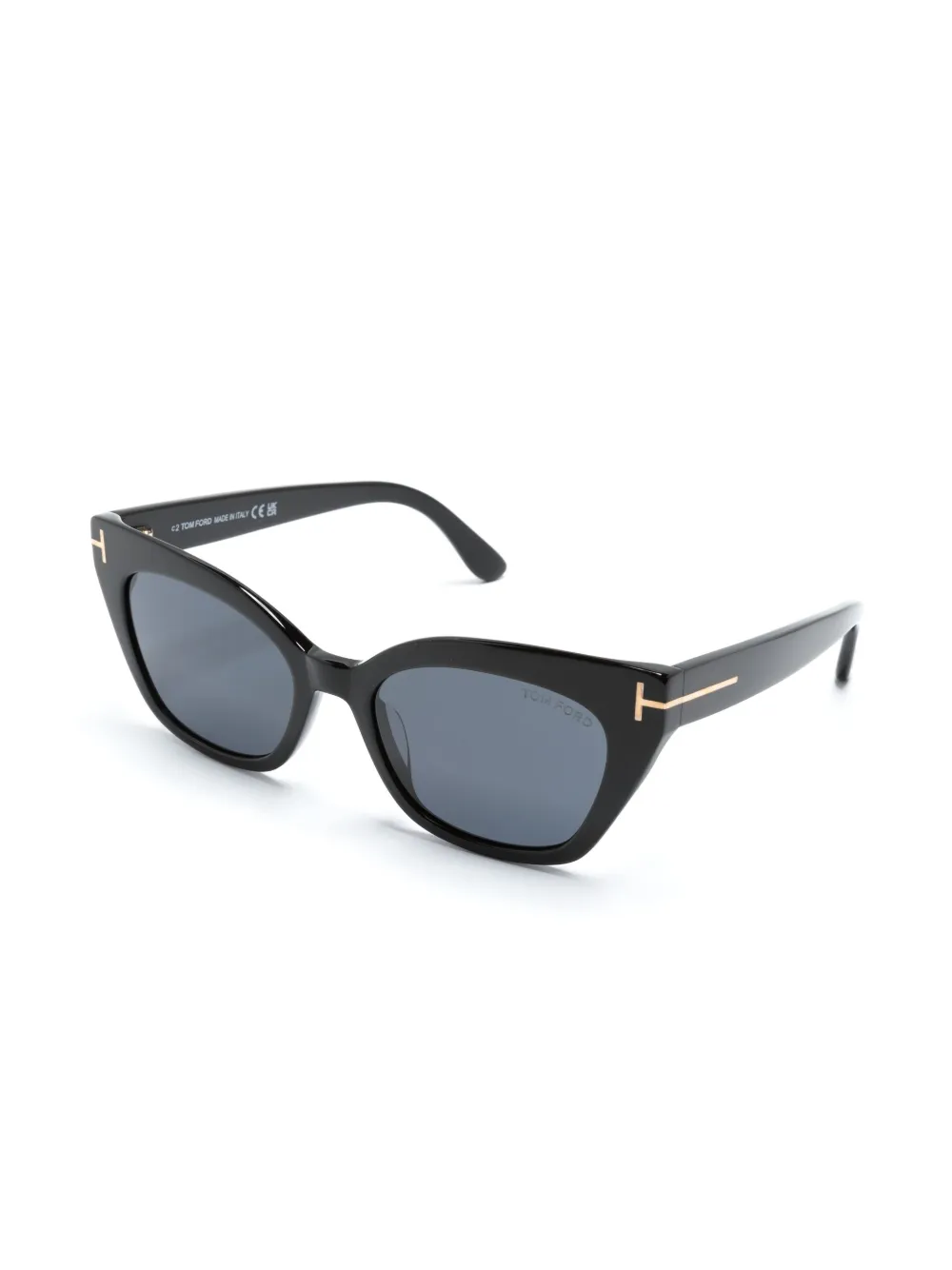 Tom Ford Cat Eye-frame Tinted Sunglasses In Black