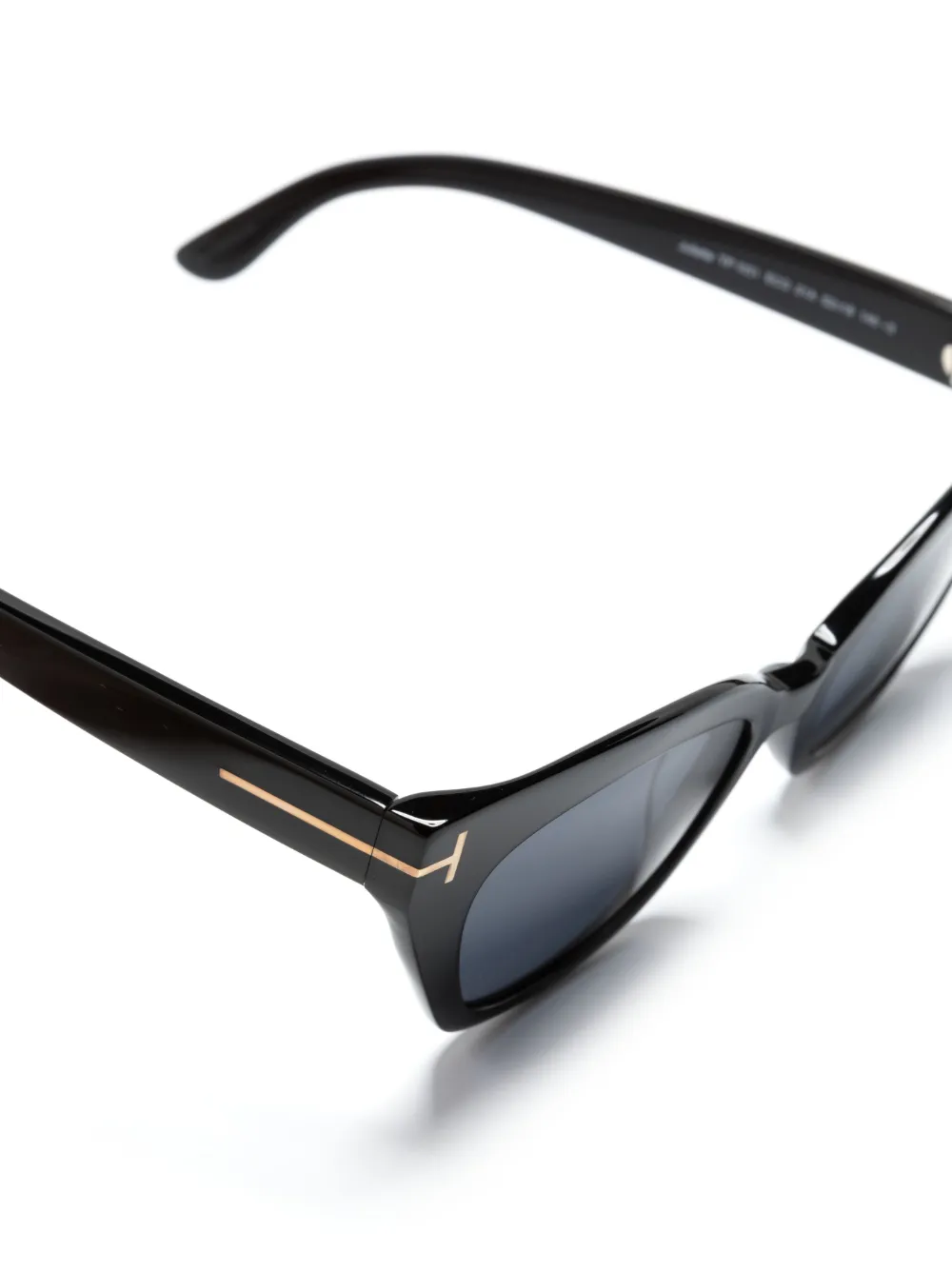 TOM FORD Eyewear Zonnebril met cat-eye montuur Zwart