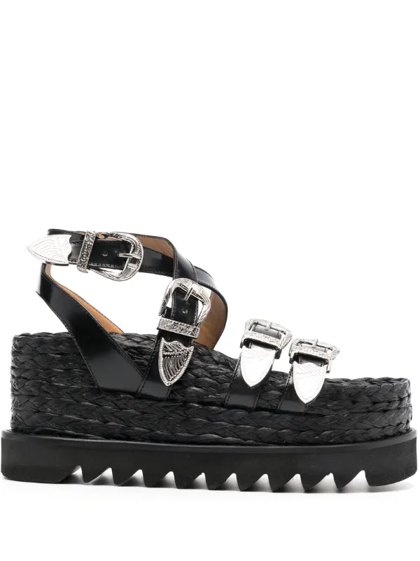 Toga Pulla 80mm buckled-straps Platform Sandals - Farfetch