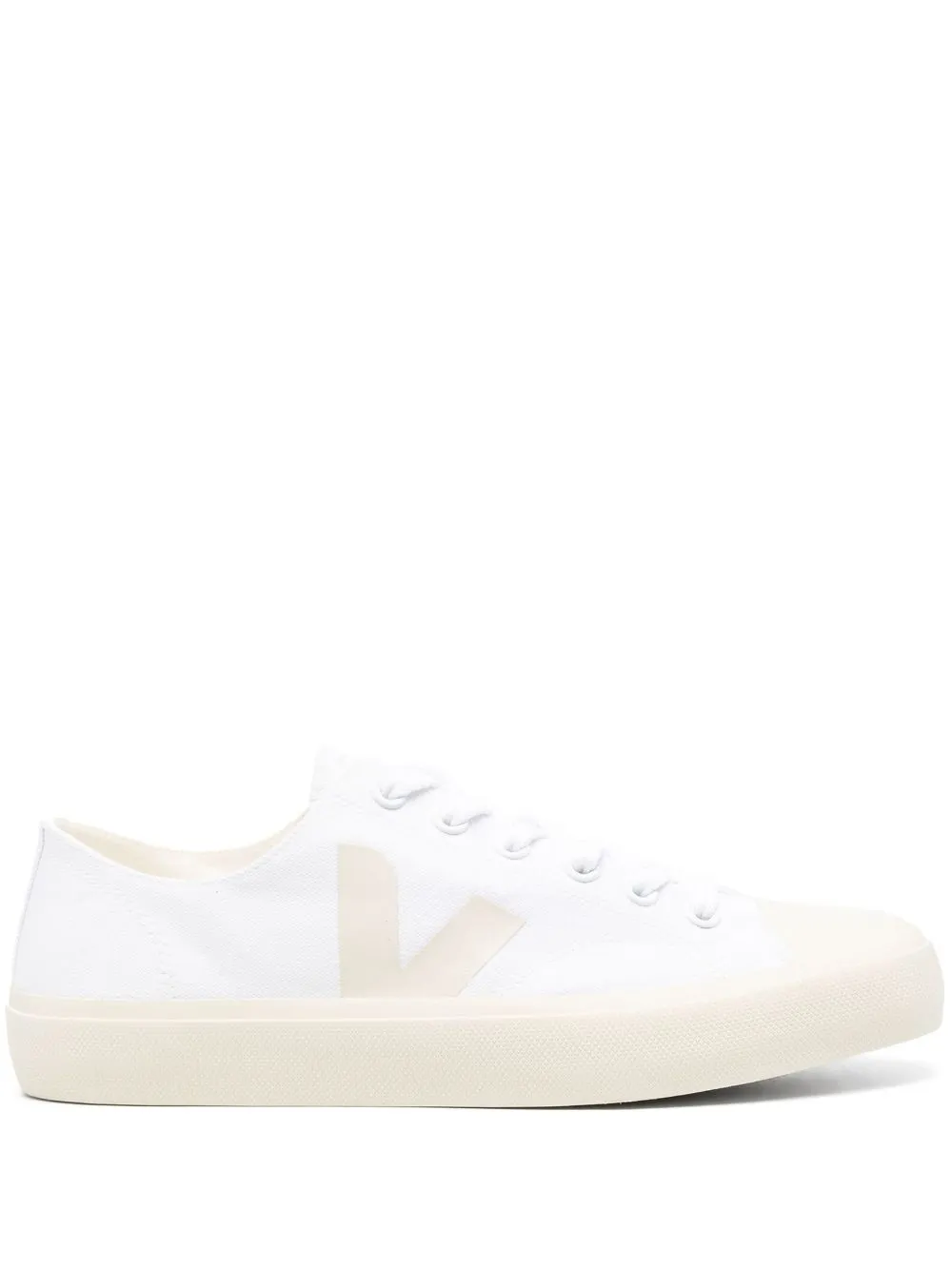 Veja Wata Ii Pierre Canvas Sneakers In White