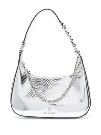 MK silver purse hotsell