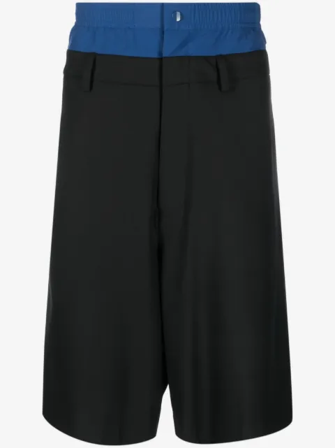 AMBUSH shorts con diseño a capas