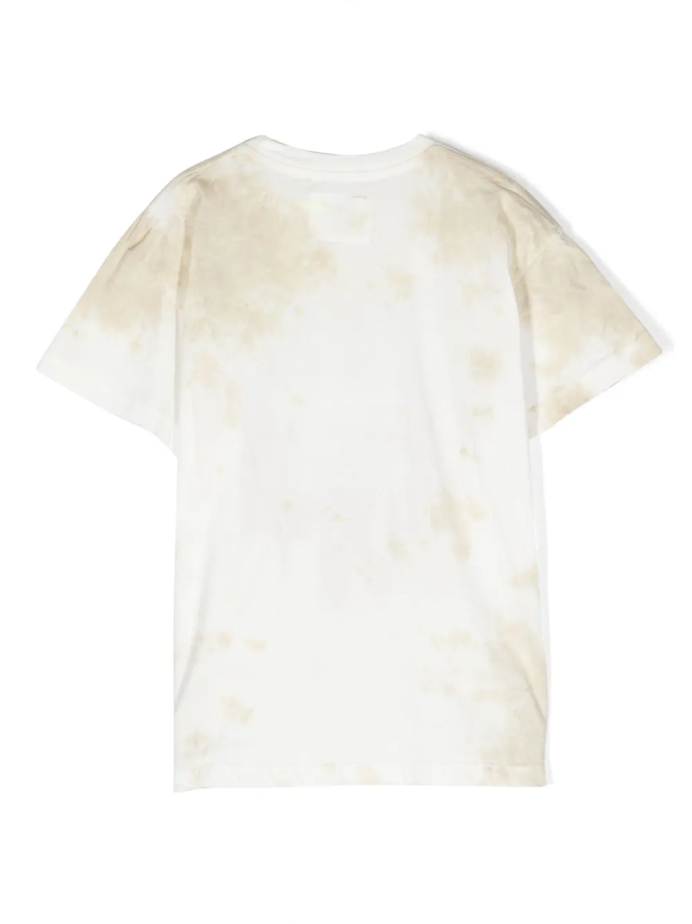 Nununu T-shirt met tie-dye - Wit