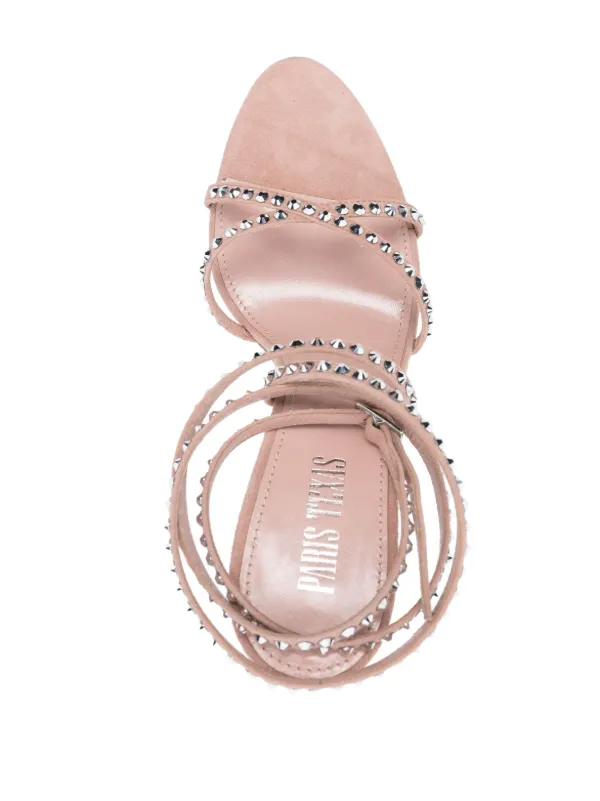 Paris Texas Holly Zoe 115mm サンダル | ピンク | FARFETCH JP