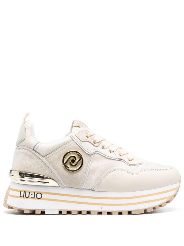 LIU JO logo-plaque low-top Sneakers - Farfetch