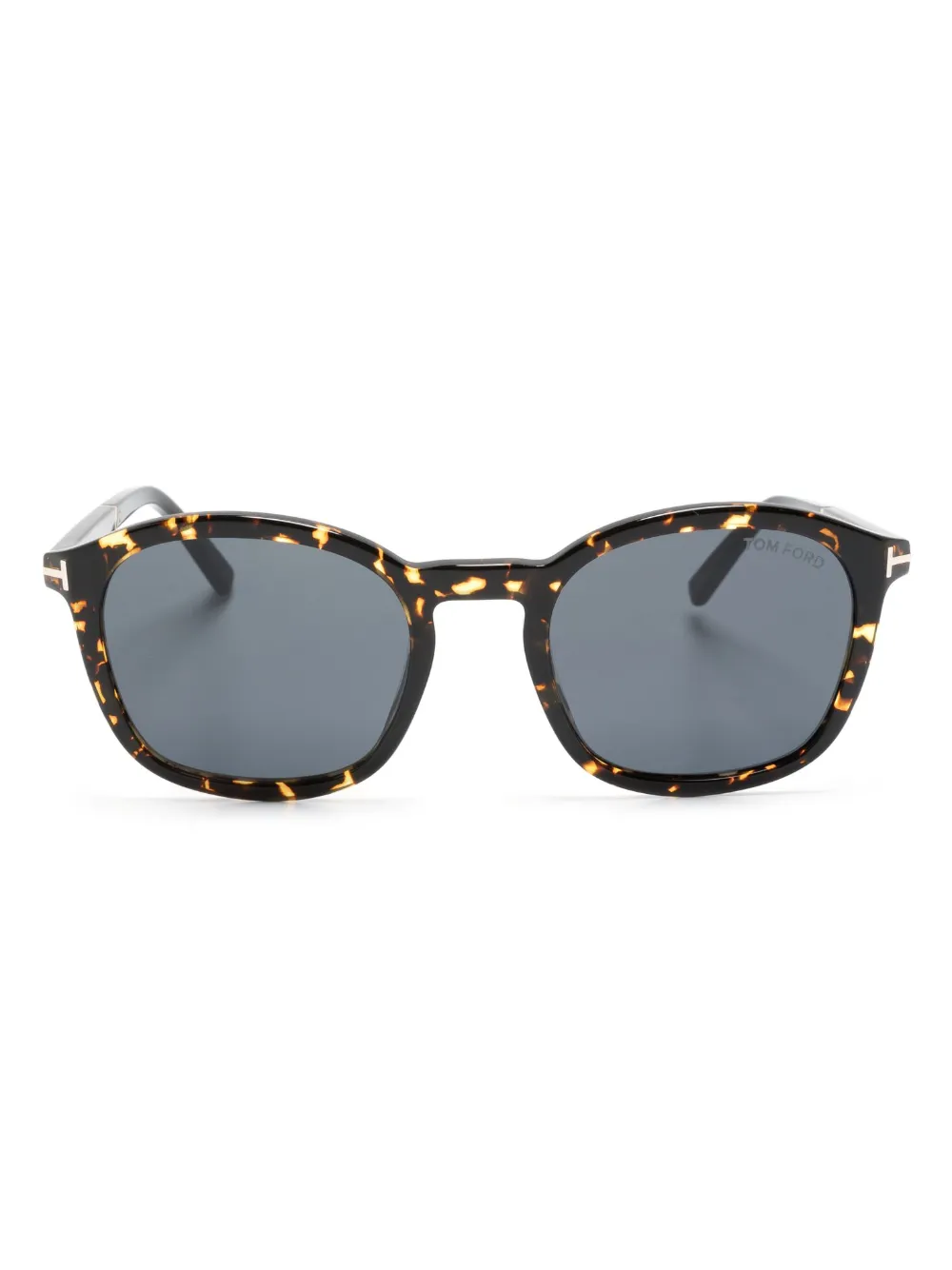 Tom Ford Tortoiseshell-effect Tinted Sunglasses In Brown