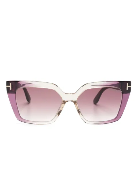 TOM FORD Eyewear square-frame ombré-effect sunglasses