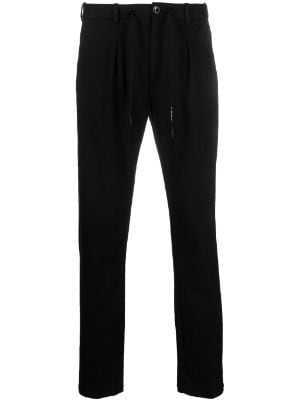 Circolo 1901 drawstring-waistband tapered-leg Trousers - Farfetch