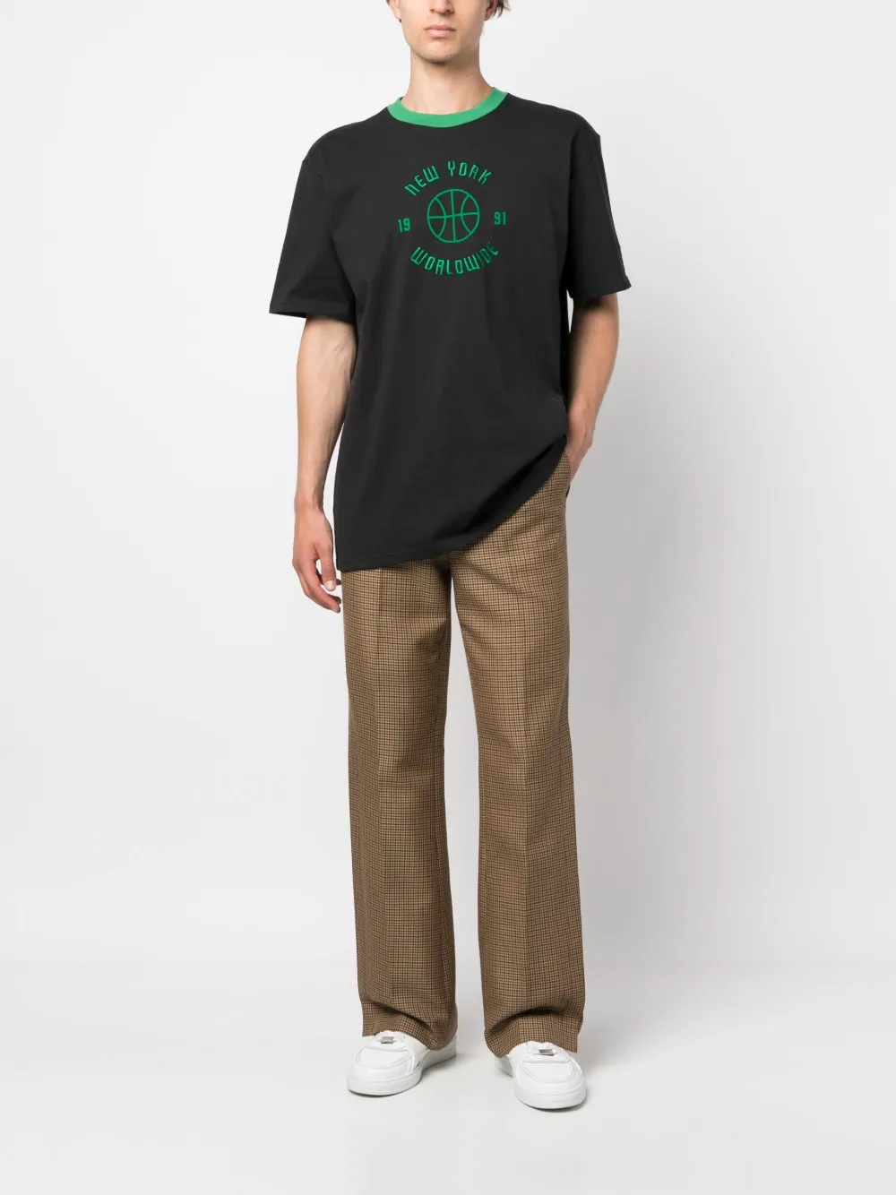 PUMA T-shirt met print - Zwart