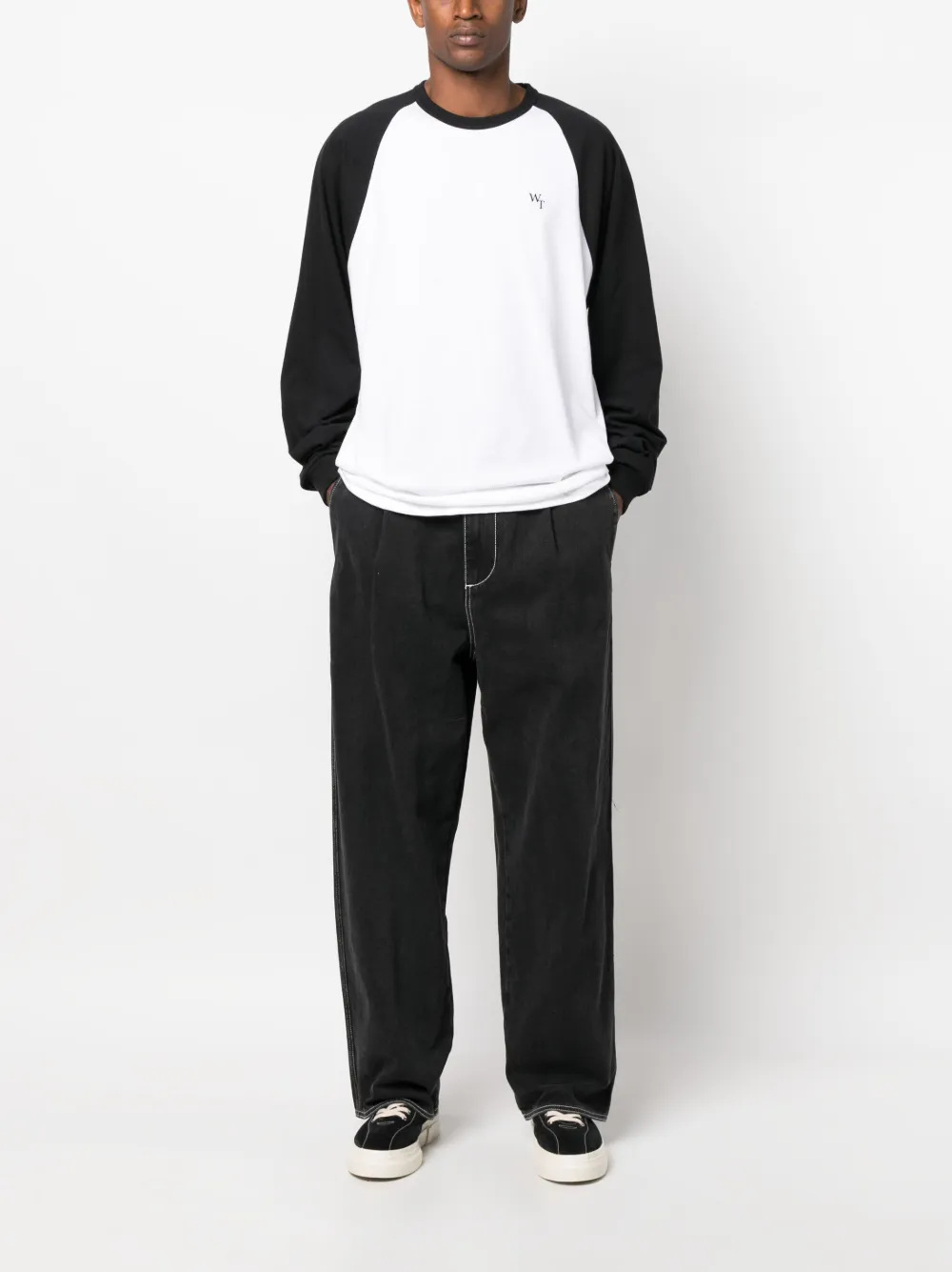 Sunnei Low rise Wide leg Jeans Farfetch