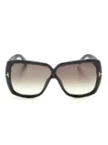 TOM FORD Eyewear square-frame gradient sunglasses - Black