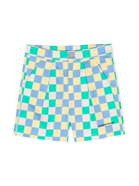 Weekend House Kids. shorts a cuadros 
