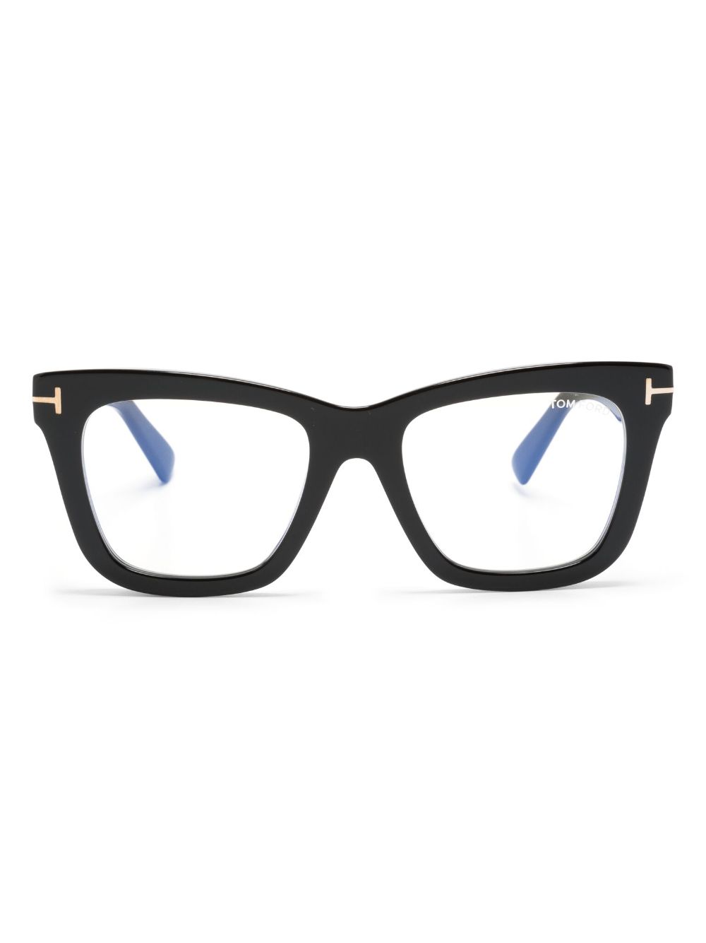 Tom Ford Square-frame Glasses In Black