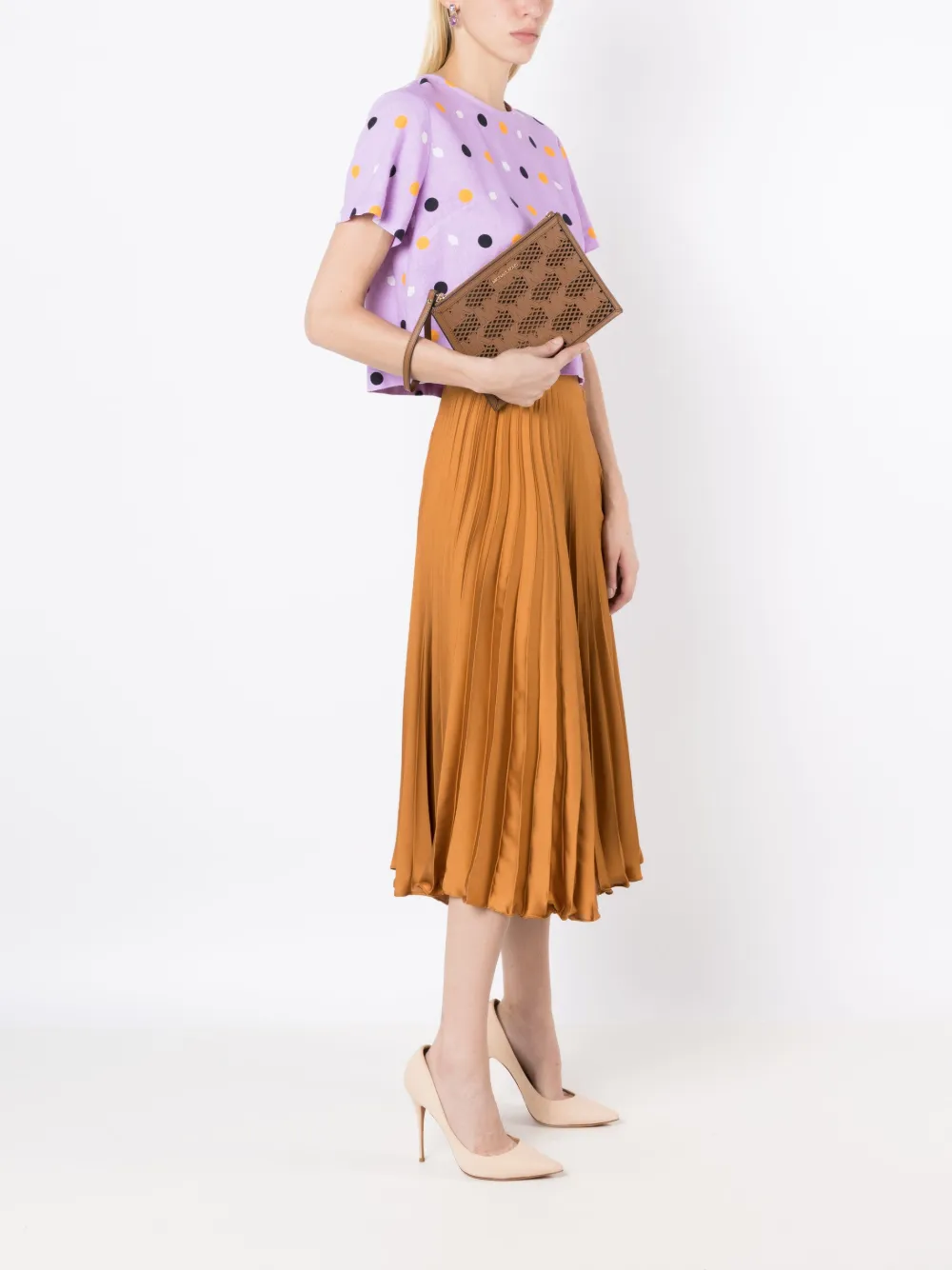 Michael Michael Kors Jet Set Zipped Clutch - Farfetch