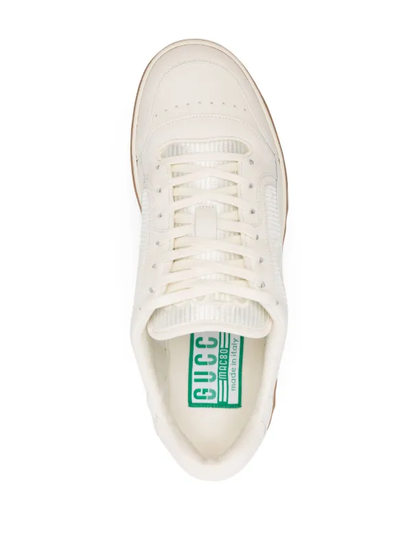 Gucci MAC80 lace up Sneakers White FARFETCH CA