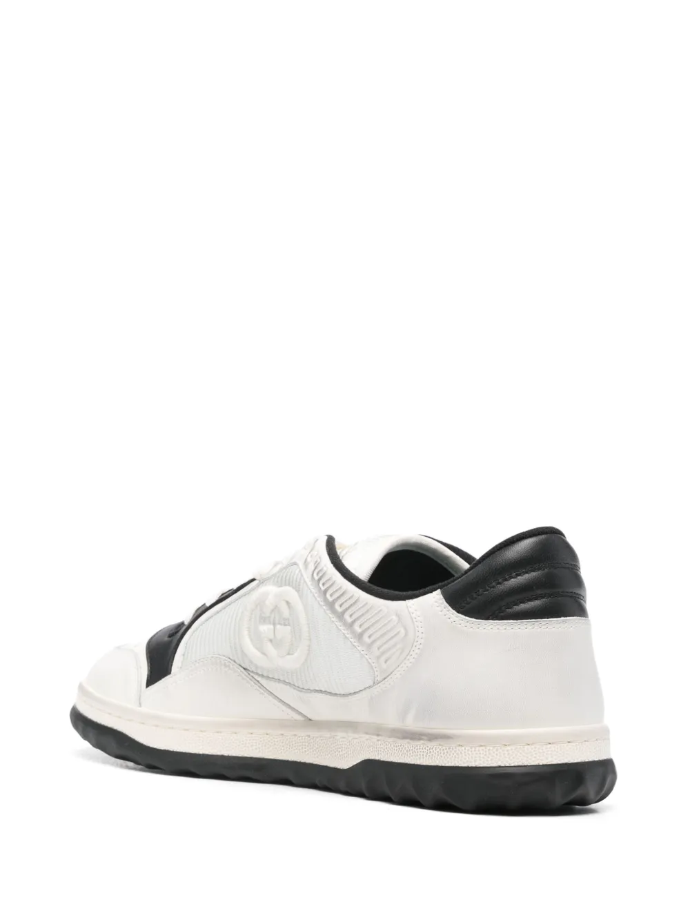 (グッチ)低MAC80ブラック/ホワイトトレーナー Gucci Mac80 Sneakers – THELUXESHOPPER