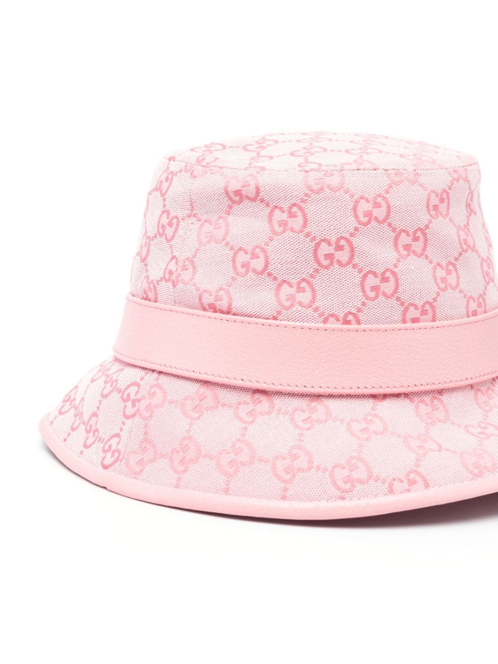 Gucci Vissershoed van GG-canvas - Roze