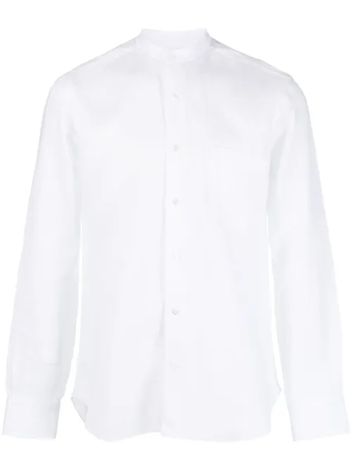 Chemise en lin à manches longues - Barba - Modalova