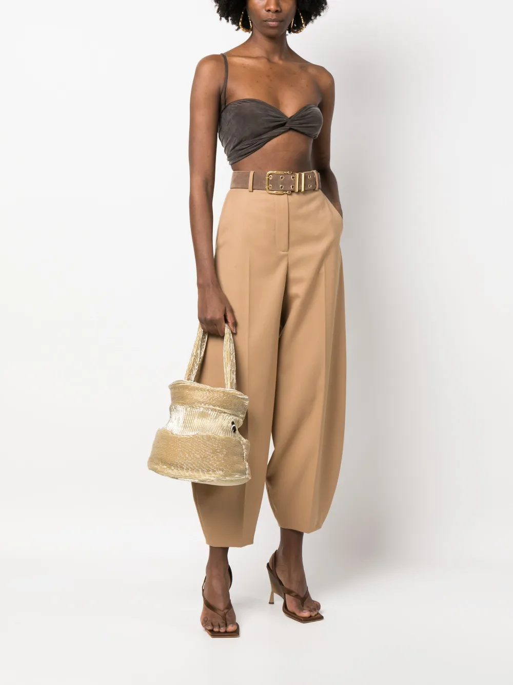 Melitta Baumeister Shopper met ruches - Goud